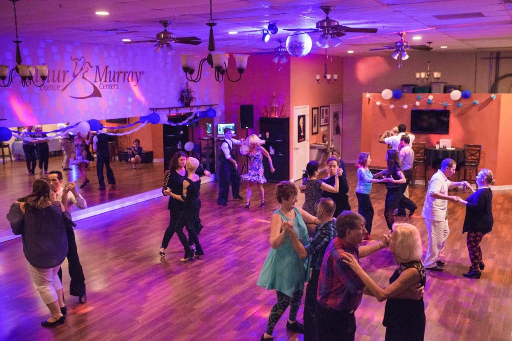 group lesson and dance party at arthur murray dance studio st augustine florida