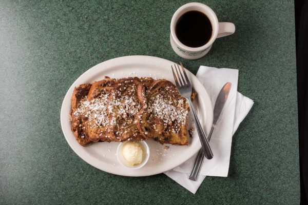 french toast at metro diner in st augustine