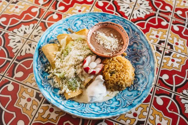 a dish at la cocina mexican restaurant in st augustine