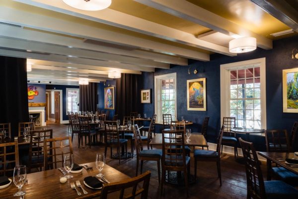 interior of michael's restaurant in st augustine florida