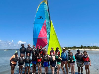 St. Augustine Yacht Club Sailing Center Provides Girls with First-ever Sailing Adventure